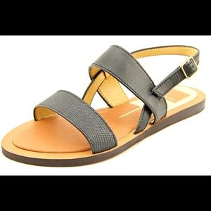 Dolce Vita Fabrica Gladiator Sandal Black Size 10